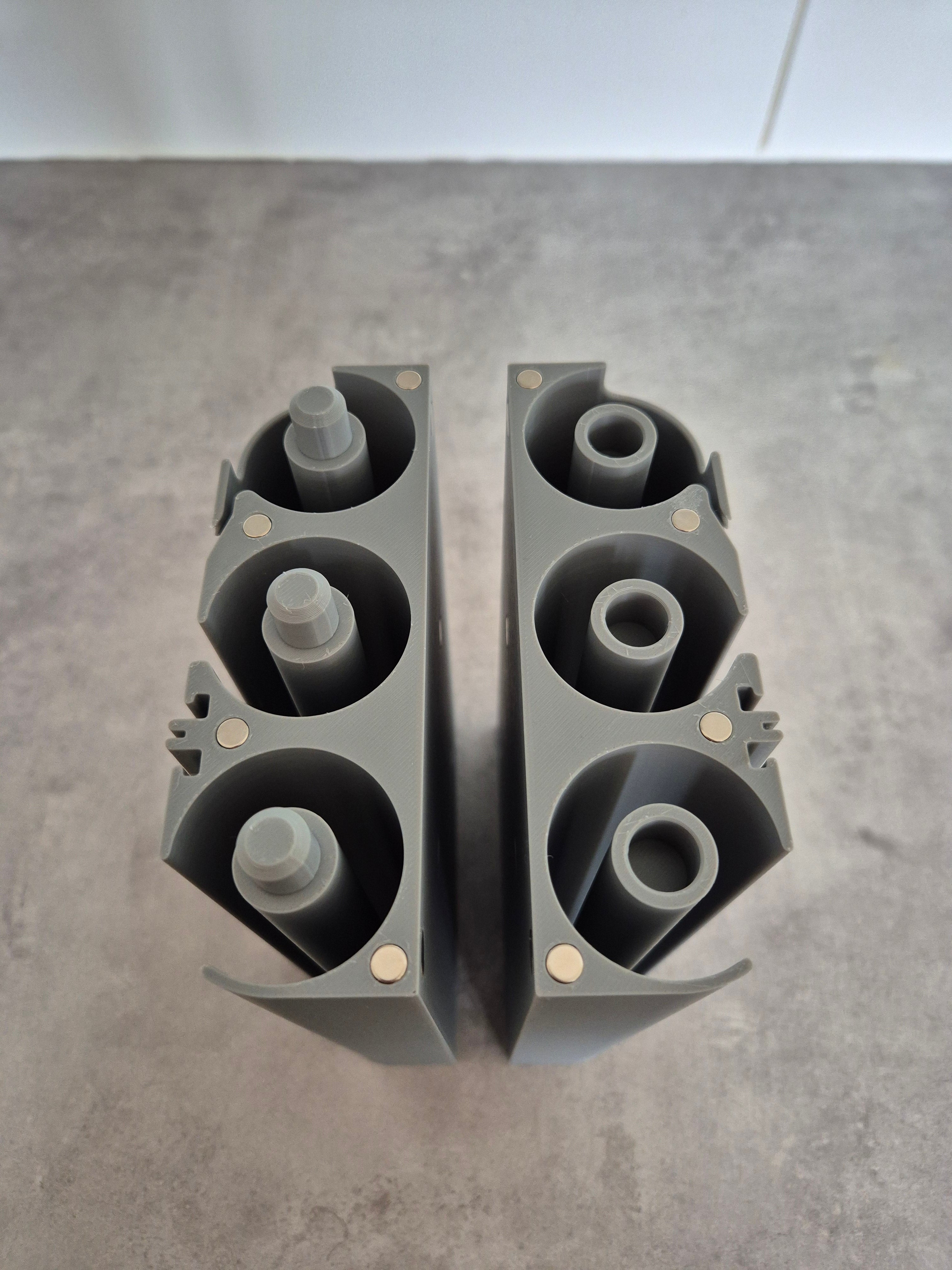 Soporte Magnético para Rollos de Cocina – Impreso en 3D | Organización Inteligente