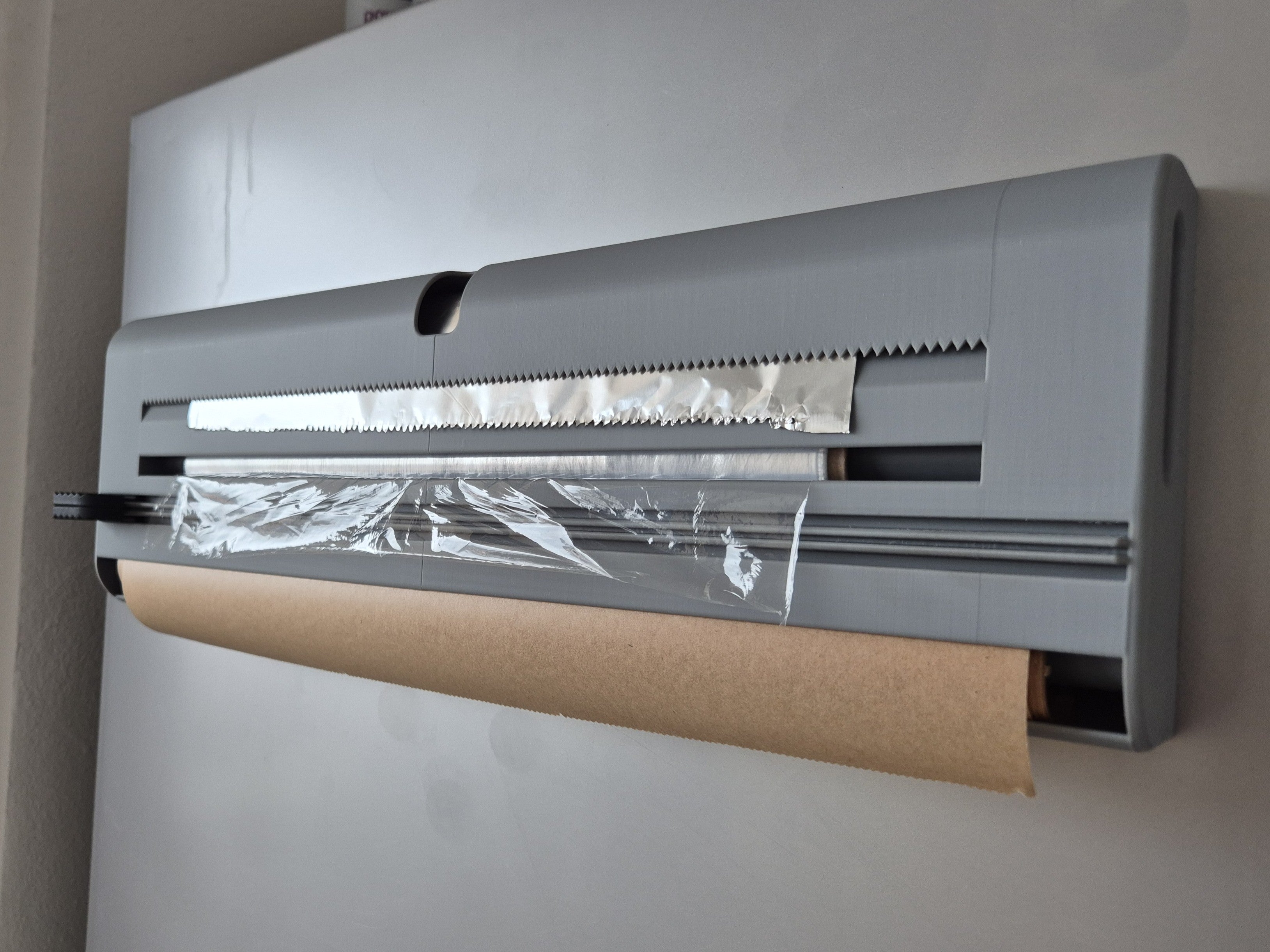 Soporte Magnético para Rollos de Cocina – Impreso en 3D | Organización Inteligente