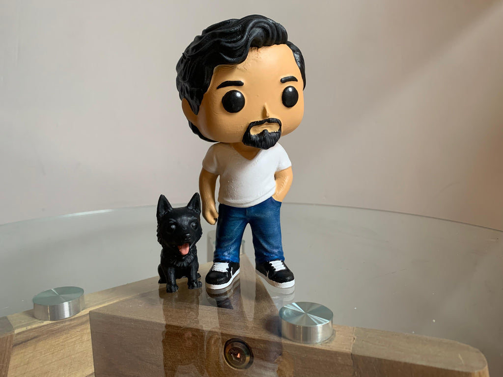 Funko Personalizado Joven + Perro 🐶 o Accesorios | Figura 3D Única en Chile