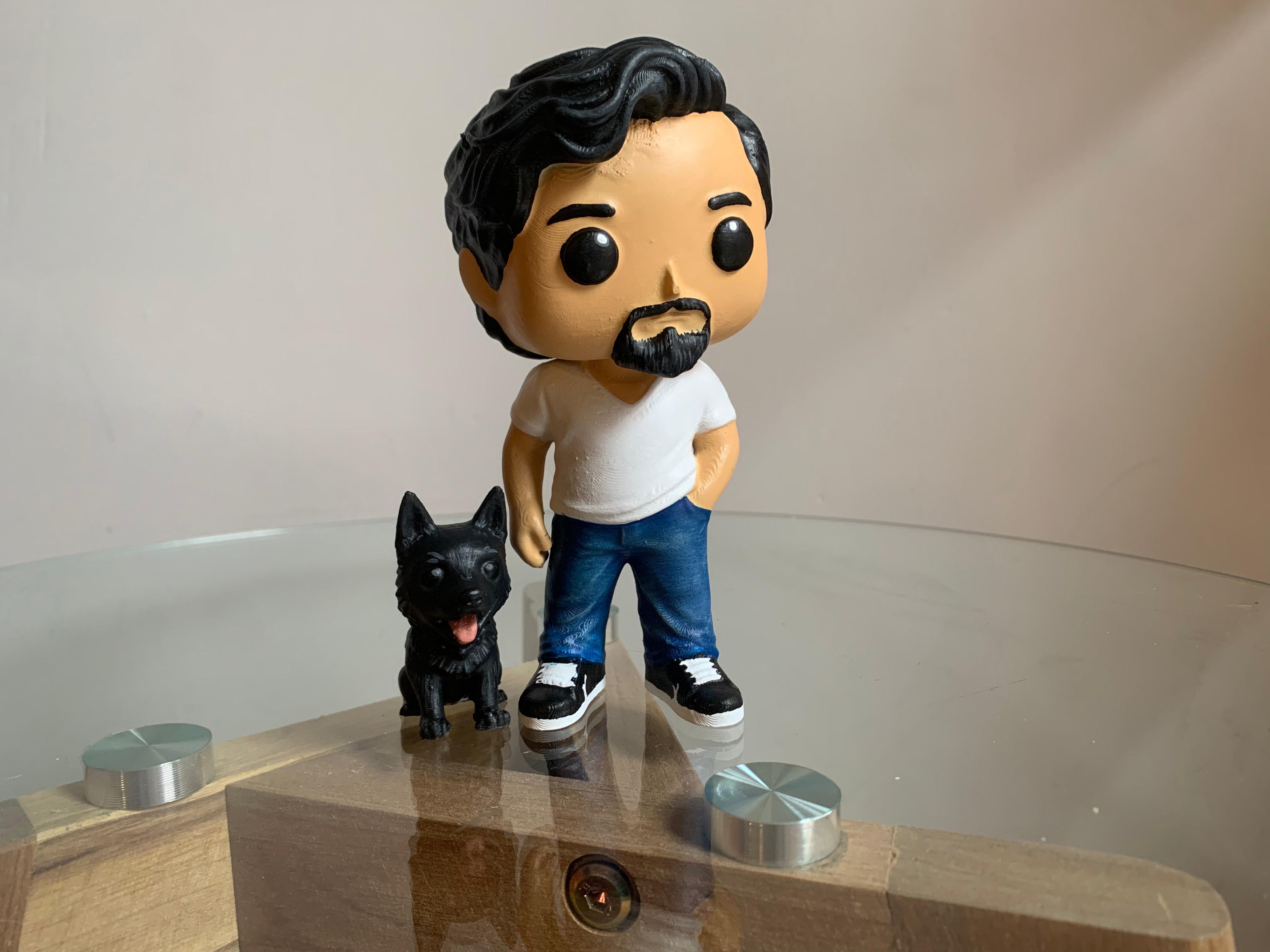 Funko Personalizado Joven + Perro 🐶 o Accesorios | Figura 3D Única en Chile