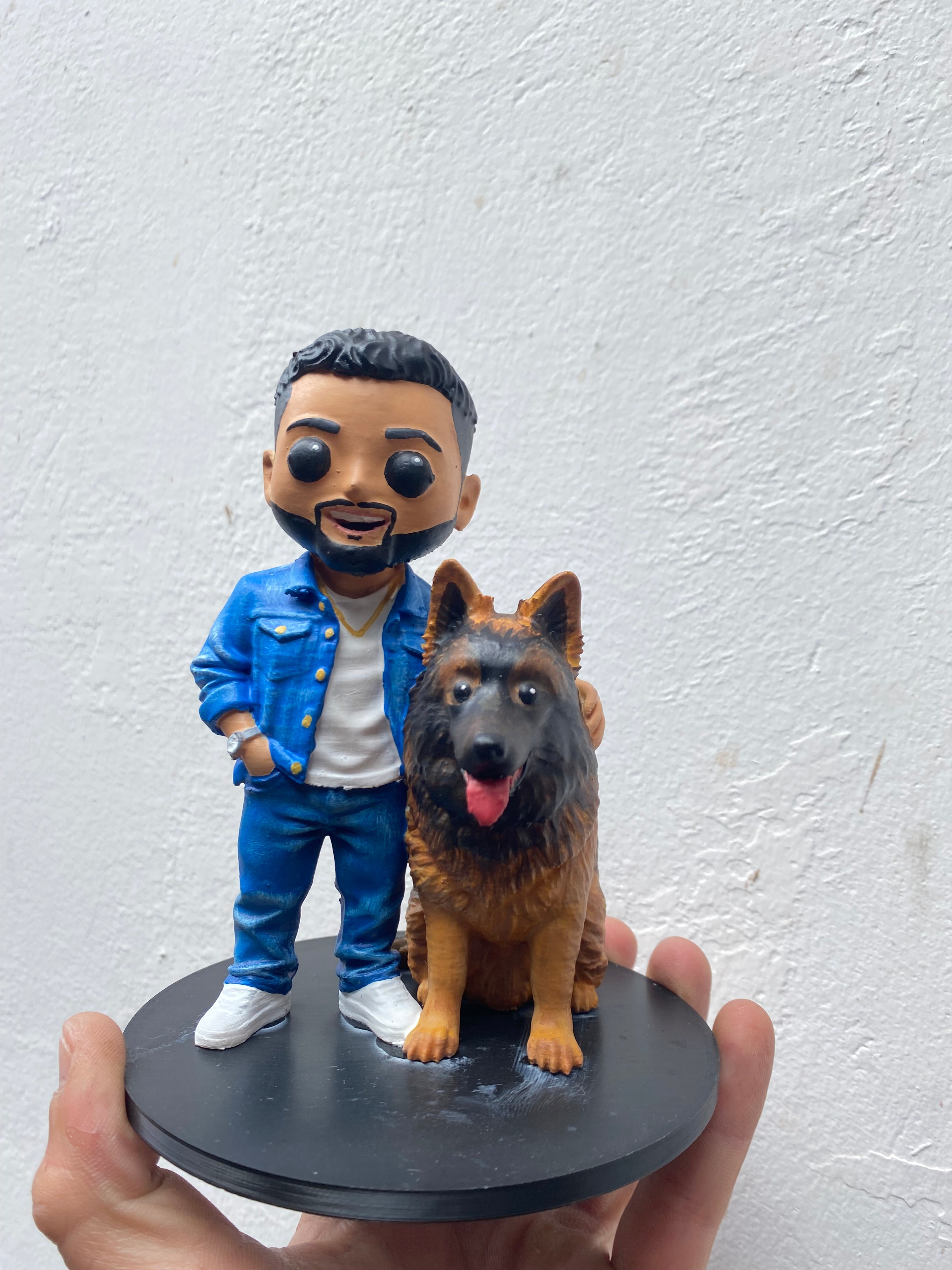 Funko Personalizado Joven + Perro 🐶 o Accesorios | Figura 3D Única en Chile