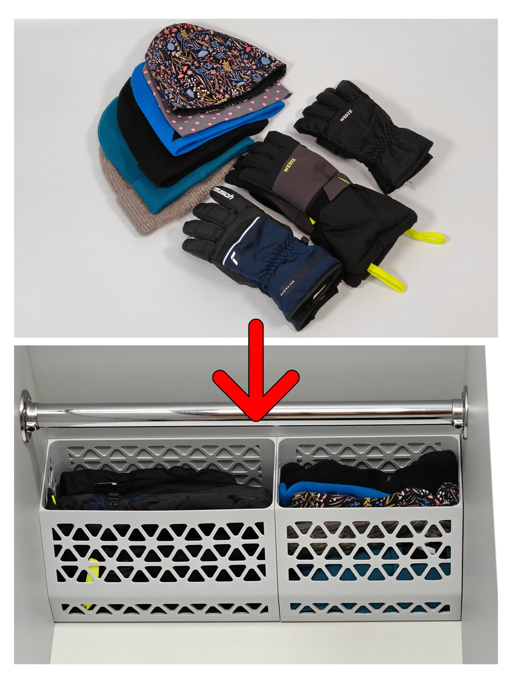 📦 Estante de Almacenamiento Superior para Armario – Optimiza tu Espacio con Estilo ✨