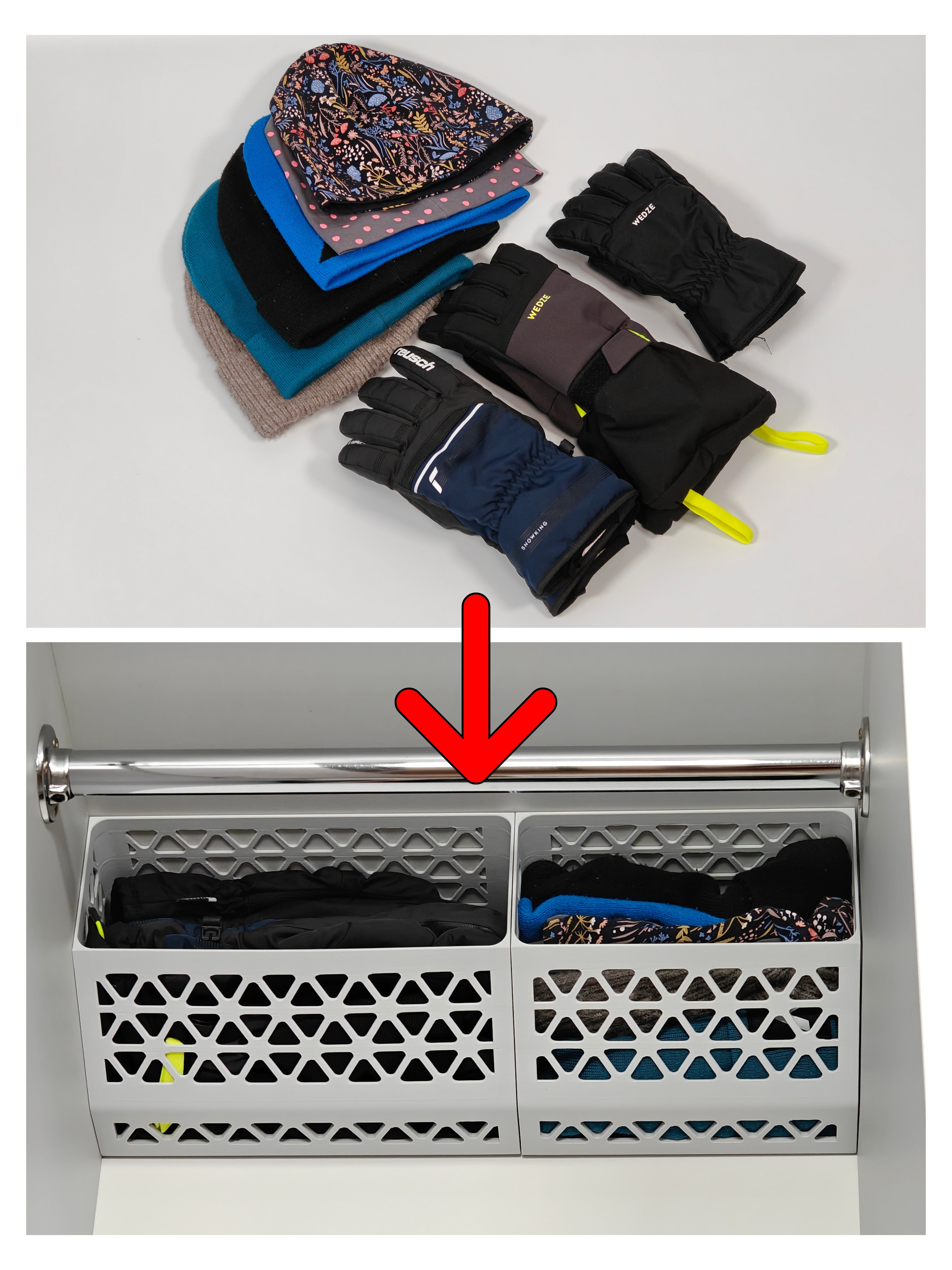 📦 Estante de Almacenamiento Superior para Armario – Optimiza tu Espacio con Estilo ✨