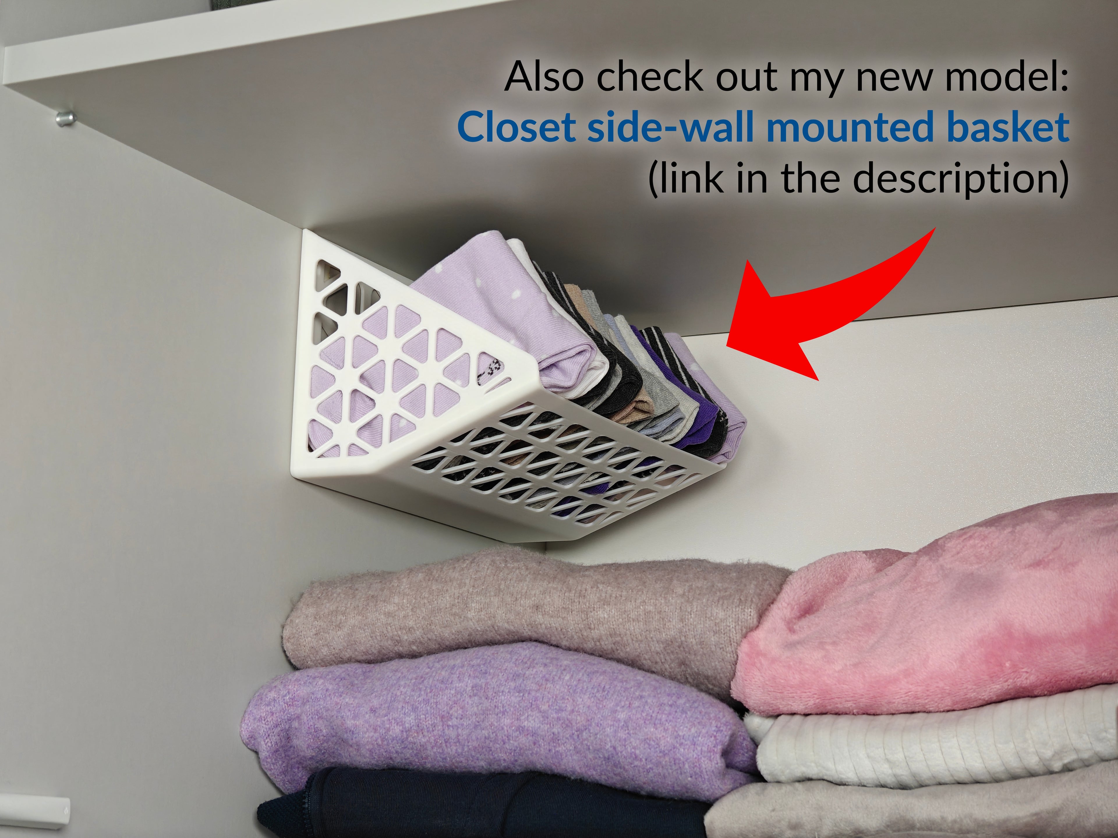 📦 Estante de Almacenamiento Superior para Armario – Optimiza tu Espacio con Estilo ✨